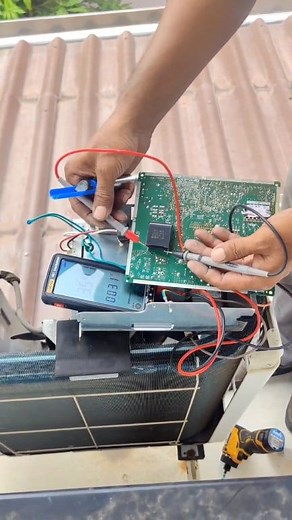 24K views · 159 reactions | part1 repair PCB DAIKIN outdoor unit #Aircon #hvac #technician #Airconditioning #refrigeration #AC #Airconditioner #fyp #fypシ゚ #fypシ゚viral #fypシ゚viralシ | Anuchit Peangpeh | Facebook