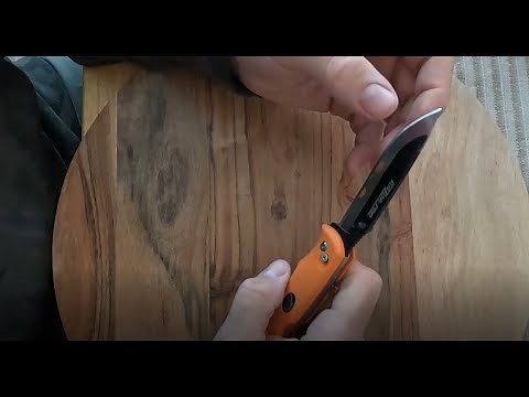Outdoor Edge Razor Pro Knife Repair Clean Blade lock