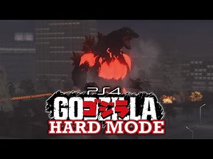 Burning Godzilla Hard Mode Longplay - GODZILLA [PS4]