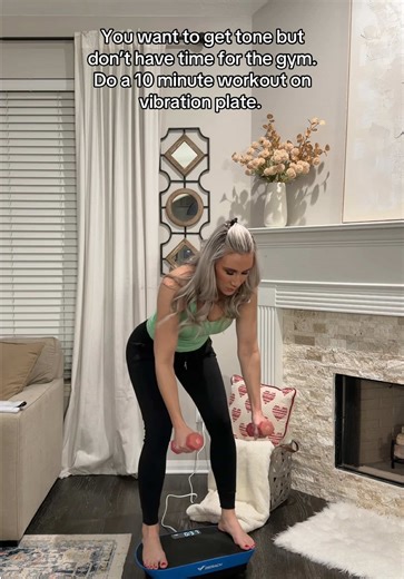 10 Minute Vibration Plate Workout for Toner Arms