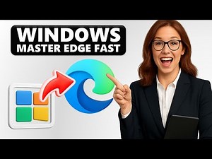 WINDOWS EDGE BROWSER TUTORIAL for BEGINNERS Full MICROSOFT GUIDE