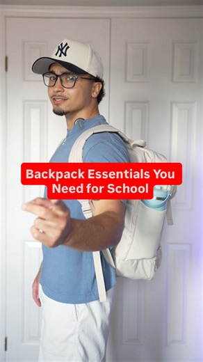 Pierre Dalati | 10 Backpack Essentials You Need for School 🎒 . . . . . . . . . . . . . . . . . . #highschool #student #studentlife #studentsuccess... | Instagram