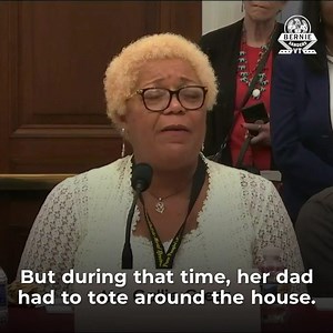 1.3M views · 4.4K reactions | Callie Greer had to bury her daughter Venus because our health care system failed her. Health care is not something that only the wealthy deserve to have. That is why Medicare for All is the answer. | U.S. Senator Bernie Sanders | Facebook