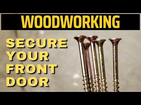 Protect Your House Easy: Secure Your Front Door with Longer Screws