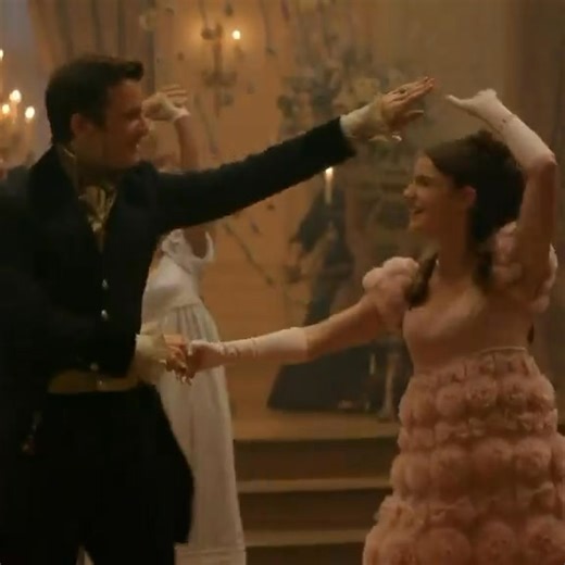 benedict bridgerton dancing with hyancith bridgerton was the cutest thing i’ve ever seen 🥹🤏🏻 | Netflix Daily Updates