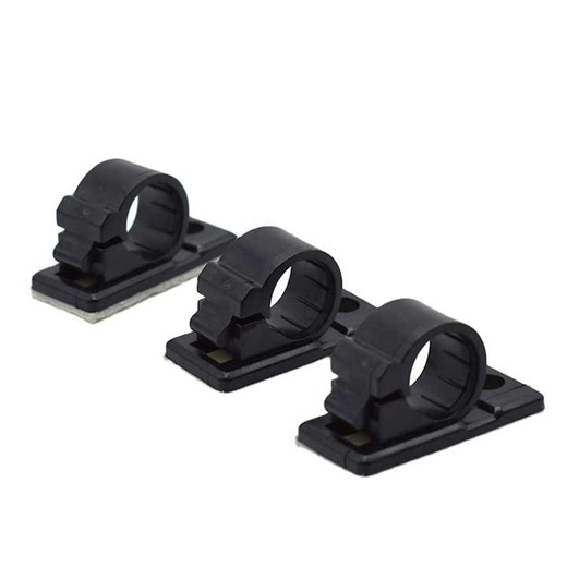 Adjustable Plastic Electrical Locking Cable Clamp Wire Rope Clip with Screws Clamp Cable Fastener