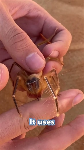 Why Do Camel Spiders Chase People? 😱#science #shorts