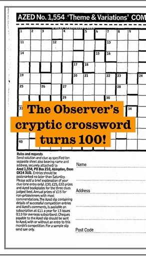100 years of puzzling