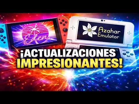 Eden Nightly improves performance on Android + Azahar eliminates stuttering (Shaders)