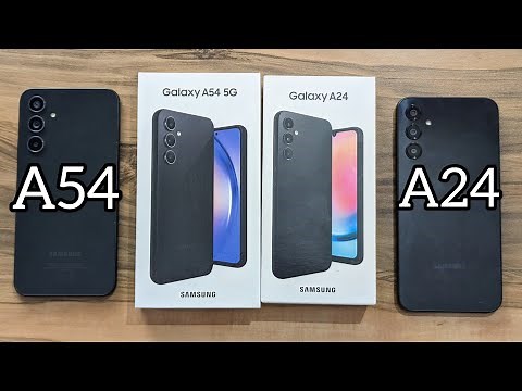 Samsung Galaxy A24 vs Samsung Galaxy A54