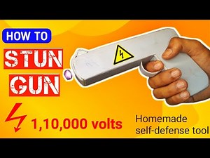 "How to make Stun Gun for Self-Defense High Voltage || Step-by-Step Guide
