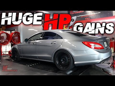 MERCEDES BENZ CLS550 GETS TUNED (93 + E30 TUNE)