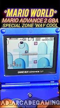 Super Mario Advance 2 Special Zone Way Cool - Nintendo Game Boy Advance SP GBA