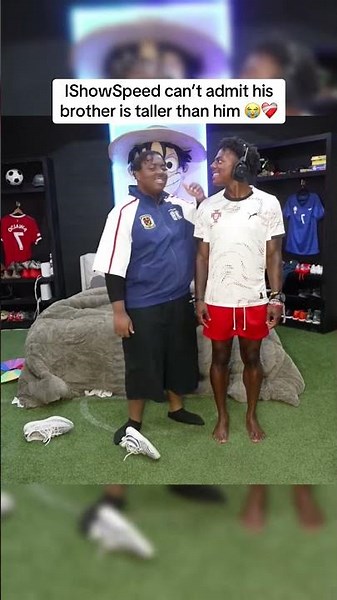 IShowSpeed vs Brother: The Height Debate
