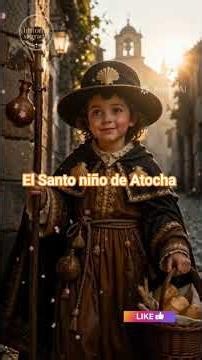 ✨️El Santo niño de Atocha , El niño Peregrino📖