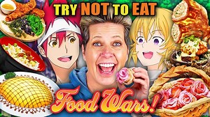 Try Not To Eat: Food Wars! 🥘🍖🍜 #foodchallenge #PVF | People Vs Food By React