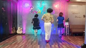 BLACK IS BLACK- LINE DANCE CHA CHA CHA Kru Nan #Nansisstudio | NaN SiS studio