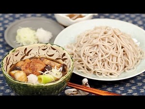 Chicken Tsukesoba Kamo Nanban-Style Recipe (Soba Noodles with Hot Dipping Broth)