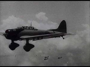 Aichi D3A1 Val dive bombers during the Indian Ocean Operation (April 1942)