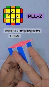 how to solve last layer in 2 Look pll #rubikscube #new #video #cube #viral #rubik #shortvideo #short