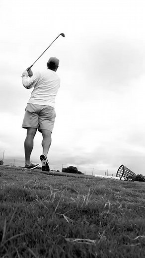 Swinging left golf Jim hardy chuck cook