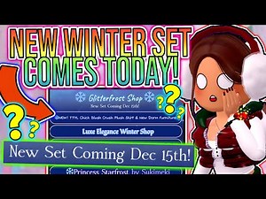 NEW WINTER SET UPDATE COMING TODAY & ADVENT DAY 16 IS TONIGHT! ROBLOX Royale High Glitterfrost