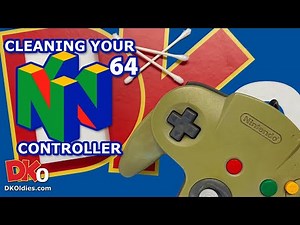 How to Clean a Dirty N64 Controller!
