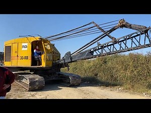 Transporting The Old Ruston Bucurus 30RB Dragline - Fasoulas Heavy Transports