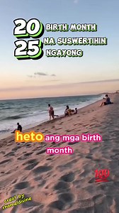 10K reactions · 1K shares | @mga birth month na siswertihin ngayong taon.. #tips #trendingreels #reelsvideoシ #reelsviralシ #reelsfbシ #viralreelsシ #fypviralシ #fbreelsfypシ゚ #reelsfypシ #fbreelsvideo #reelsfacebook #everyone | Rhomel C Divina | Facebook