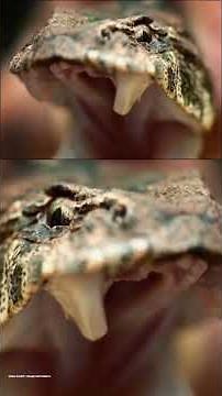 The Deadliest Snakes On Earth Part 8 : Common Death Adder 🐍 #deathadder #australia #venomous