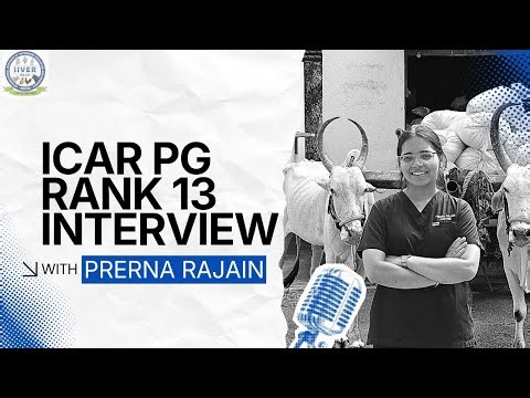 How Prerna ranked AIR 13 in ICAR PG Exam