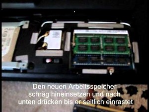 Acer Aspire 5755G / 5750G Ram upgrade, Arbeitsspeicher austauschen oder erweitern