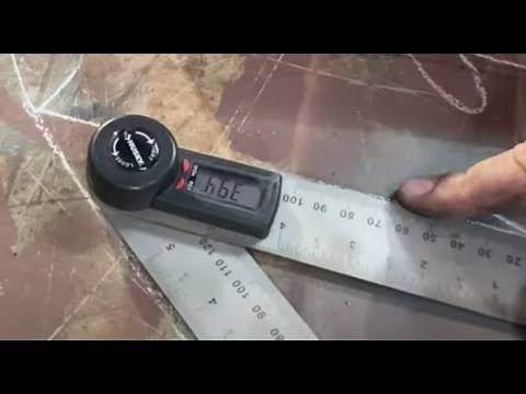 How To Use A Digital Angle Finder, With KBG Welding Weld shop