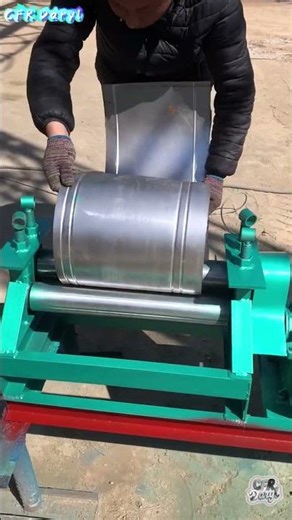 2-in-1 Power! Automatic Aluminum Plate Rolling & Embossing Machine