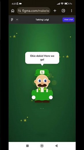 Playing Talking Santa Claus and Santa Helpers Recreation and Talking Luigi