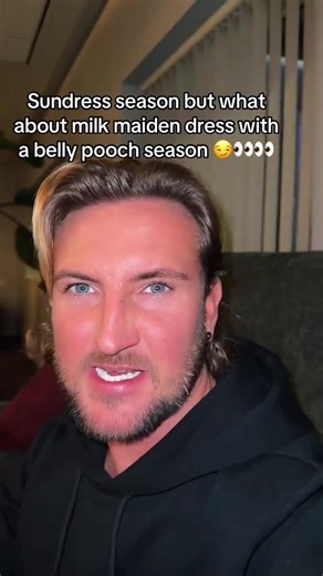 Milk maiden dress with the pooch is elite!! 🙌😏