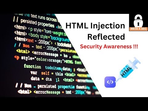 HTML Injection Reflected | Security Awareness