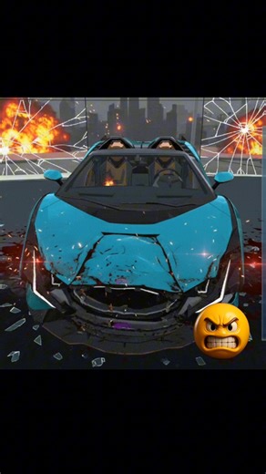 Lamborghini Sian Accident 🤯 | car simulator 2 new year update | #carsimulator2 #shorts