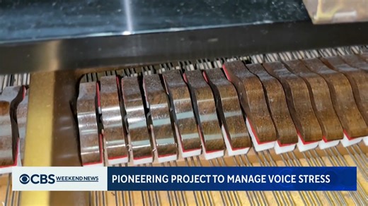 4.9K views · 36 reactions | A new project at Northwestern University aims to manage the stress we put our vocal cords through, using a device to monitor how hard our voices are working in order to prevent vocal cord injuries. | CBS Evening News | Facebook