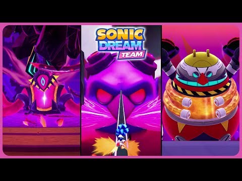 Sonic Dream Team - All Bosses & Ending