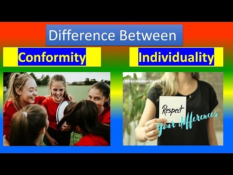 Difference Between Conformity and Individuality