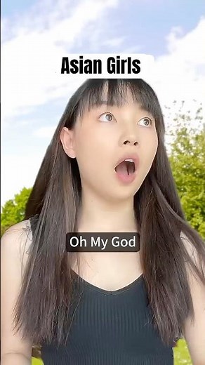 How girls react to the sun