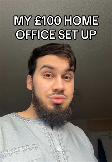 Affordable Home Office Setup Under £100