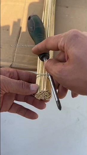 Reed Stick Broom Making Tutorial Handcrafting