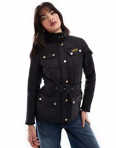 Barbour International Polarquilt classic jacket in black | ASOS