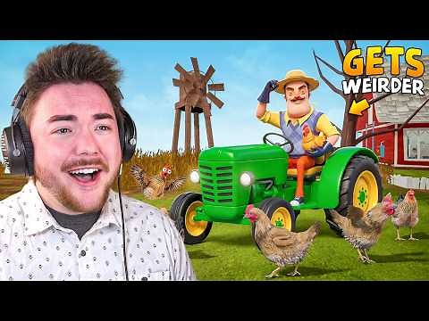 HELLO NEIGHBOR but its ONLY FUNNY MODS…