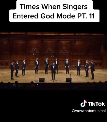 Harvard Men's Acapella Choir Sings 'All My Lovin' from The Beatles