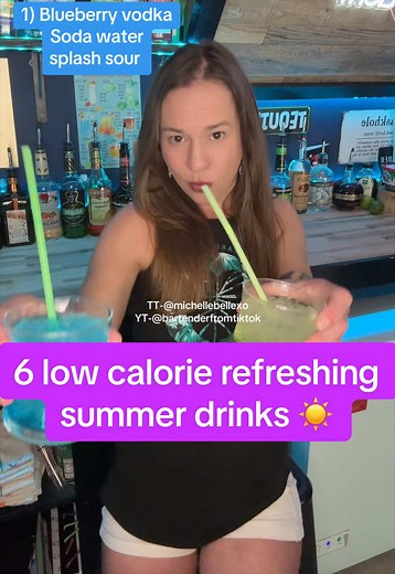 6 Refreshing Low-Calorie Summer Drinks