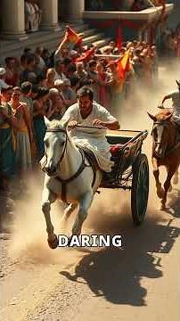 🏛️ Chariot Racing in Ancient Rome: The Ultimate Test of Speed & Glory! 🏇🔥 #facts #sports