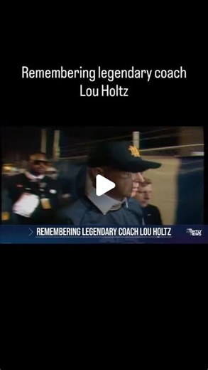 NBC Nightly News | NBC News’ Tom Llamas reports on the life and legacy of one of the biggest names in college sports. Lou Holtz coached six college and... | Instagram | Chip Taunt, D.O.